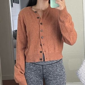 Free people cashmere cardigan